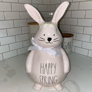 BNWT Rae Dunn HAPPY SPRING BUNNY